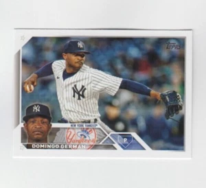 (10) Domingo German 2023 TOPPS UPDATE SERIES CARD LOT #US52 NEW YORK YANKEES - Picture 1 of 1