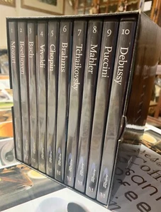 ENCICLOPEDIA DELLA MUSICA CLASSICA COFANETTO di 10 DVD ** 284 ORE - Foto 1 di 10