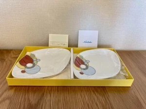 Noritake Plate Frank Lloyd Wright Imperial Diamond Bone China Pair Set Hotel 8"
