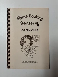 Home Cooking Secrets Of Greenville Cookbook Pa - Picture 1 of 17
