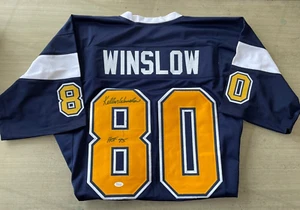 Kellen Winslow Autographed Pro Style Jersey JSA #WP789038 - Picture 1 of 3