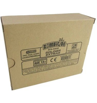 ZOMBICIDE: Invader SOLDIER EXTRAS Expansion NEW!! - Image 1 of 3