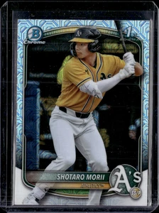 Bowman Chrome #BCP-170 2025 Shotaro Morii Rookie 1st Mojo Refractor (50H) - Imagen 1 de 2