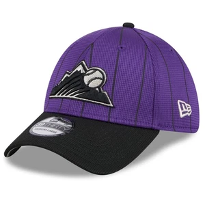 New Era Herrenmütze lila Colorado Rockies 2025 Batting Practice 39THIRTY Flex - Bild 1 von 6
