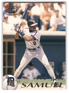 Juan Samuel 1995 Pacific Baseball #159 Detroit Tigers - Imagen 1 de 2