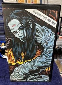 Marilyn Manson Live Nov 29 1996 Santiago Chile Collectible Rare VHS Video π₯π₯ - Picture 1 of 6