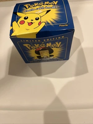 Pokemon Pikachu Chapado en Oro 23k Tarjeta Coleccionable Burger King Promo 1999 NO SELLADA Foto 1 de 4