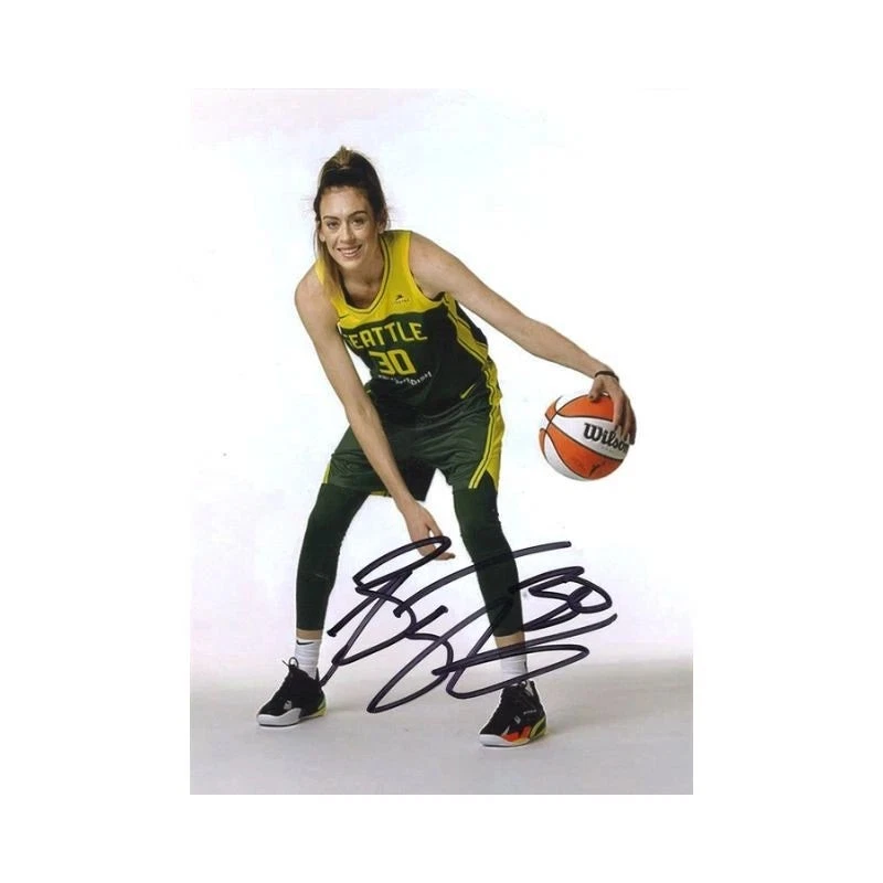 Breanna Stewart Seattle Storm Autographed 5x7 Pose Photograph (CX Auth) - Image 1 of 1
