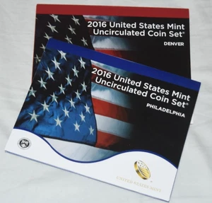 2016 P&D United States Mint Uncirculated Set of 26 coins - Picture 1 of 4
