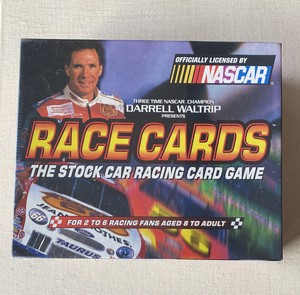 NIB 1999 Vintage Nascar Race Cards Stock Game Sealed