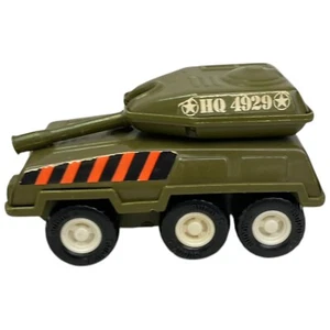 Vintage Buddy L Tank U.S. Army HQ 4929 4" Long Made in Japan 1970s Metal - Picture 1 of 7