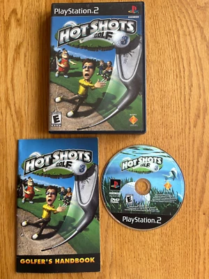 Hot Shots Golf 3 (PlayStation 2, PS2) Black Label Complete w/Manual Tested Works - Image 1 of 4