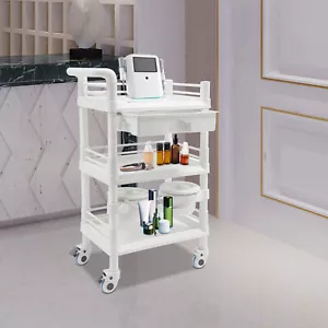 Salon Storage Cart, Movable Beauty Organizer, Mobile Storage Cart Beauty Trolley - Picture 1 of 17