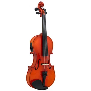 Fever Acoustic Electric Violin, Full Size 4/4, Case, Bow - Picture 1 of 4