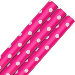 Hallmark Pink  Wrapping Paper Rolls (2 - 96 Metres) - 70cm Wide -Fast dispatch 
