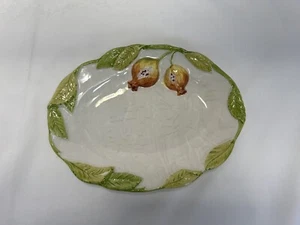 Vintage San Marco Nove Feige Obstteller Platte Landhaus - Bild 1 von 5