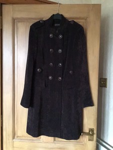 principles navy boucle coat