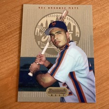1995 Bowman's Best #33 Rey Ordonez Rookie/RC CENTERED METS