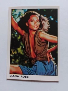 Diana Ross, 1980 PANINI Rock & Pop Collection (sticker) #93 - Picture 1 of 2