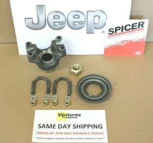PINION YOKE U BOLT STYLE KIT DANA 44 1310 SERIES TJ YJ XJ CJ JEEP OEM SPICER - Picture 1 of 7