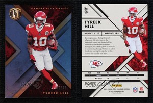 2018 Panini Gold Standard Platinum /49 Tyreek Hill #58