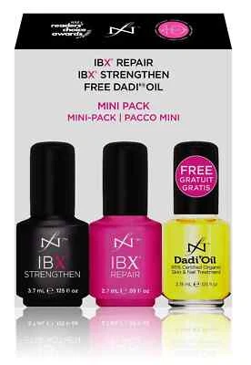 IBX Mini Duo Pack With FREE Dadi' Oil Restorating Protecting Nails