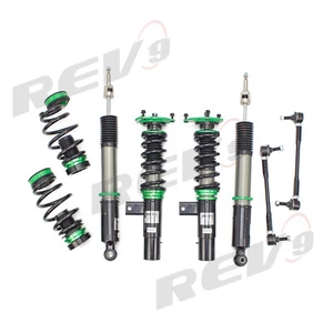 REV9 Hyper Street II Coilover Kit for 06-09 Volkswagen Rabbit w/ 54.5 Axle Clamp - Foto 1 di 6
