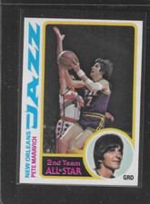 1978 TOPPS BASKETBALL # 80 PETE MARAVICH  NICE CARD 