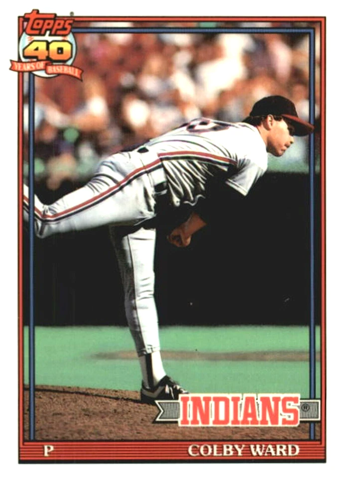 1991 Topps Tiffany Cleveland Indians You Pick the Player - Image 1 of 1