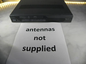 CISCO C881G+7-K9 3.7G supporting HSPA+/HSPA/UMTS/EDGE/GPRS AC NO ANTENNA #7Z - Picture 1 of 3