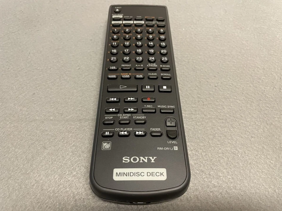 Used Remote control for SONY MDS-E10.E12 with tracking,fast delivery - Image 1 of 1