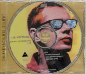 Nik Kershaw, Somebody Loves You; 3 track Promo CD Single - Picture 1 of 2