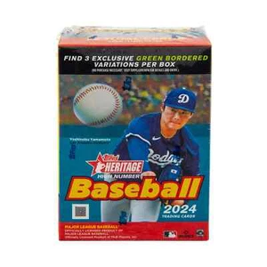 2024 Topps Heritage High Number Baseball Blaster Box - New / Sealed - FREE SHIP - Picture 1 of 1