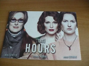 CINEMA BROCHURE FILM THE HOURS MERYL STREEP JULIANNE MOORE NICOLE KIDMAN - Imagen 1 de 1