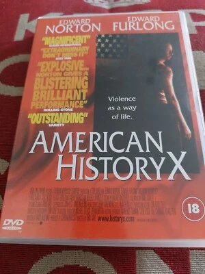 American History X DVD Drama (1999) Edward Norton Quality Guaranteed Movie Film - Image 1 of 2