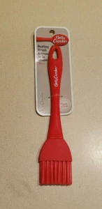 Betty Crocker "Essentials" Bradshaw Spazzola per Basting in Silicone Rosso 9" (NUOVA) - Foto 1 di 5