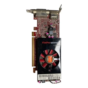 HP AMD FirePro V3900 1GB GDDR3 900MHz 1x DisplayPort 1x DVI-I GPU - Picture 1 of 3