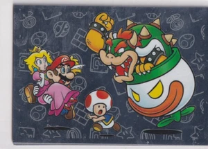 Pegatina álbum de pegatinas Panini Super Mario Playtime 2023 n.º M31 Bowser Toad Mario - Imagen 1 de 2