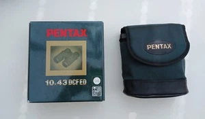 Pentax Binoculars 10x43 DCF ED Phase Coating Roof Prism - excellent condition - Picture 1 of 4