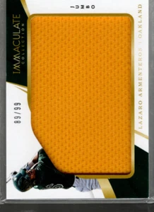 B4899- 2018 Immaculate Collection Immaculate Jumbo #54 Lazaro Armenteros /99 - Picture 1 of 2