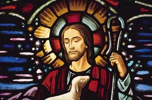 BEAUTIFUL JESUS CHRIST PORTRAIT GLOSSY POSTER PICTURE PHOTO lord god cross 2326 - Picture 1 of 1