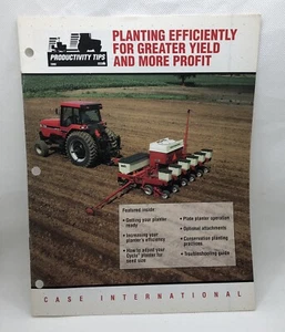 CASE-IH 1993 CONSIGLI PER LA PRODUTTIVITÀ, LIT. # 4517-9F3 3/93 - Foto 1 di 2