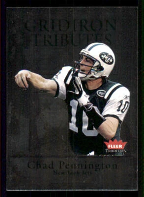 2004 Fleer Tradition Gridiron Tributes #4GT Chad Pennington - Image 1 of 2