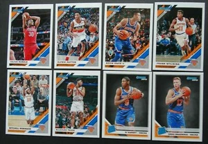 2019-20 Panini Donruss New York Knicks Base Team Set of 8 Basketball Cards - Picture 1 of 2