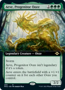 [4x] Aeve, Progenitor Ooze - Extended Art Near Mint, English Modern Horizons 2 E - Picture 1 of 1