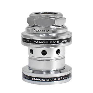 Tange MX320 Headsets Old School BMX 1" Threaded 32.7mm Cup , Super Polish Silver - Picture 1 of 4
