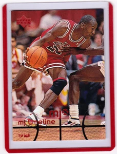 1998-99 Upper Deck MJX Michael Jordan Basketball Card #38 - Bulls - Goat - Picture 1 of 2