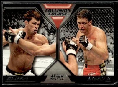 2011 Topps UFC Moment of Truth Forrest Griffin Stephan Bonnar Collision Cours HS - Image 1 of 2