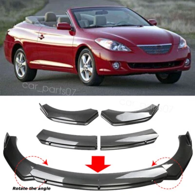 For Toyota Solara 01-08 Front Bumper Lip Spoiler Splitter Carbon Style Body Kits Foto 1 de 4