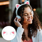 1pair Waterproof For Headphones Media Platforms Decorative Cute Cat Ears